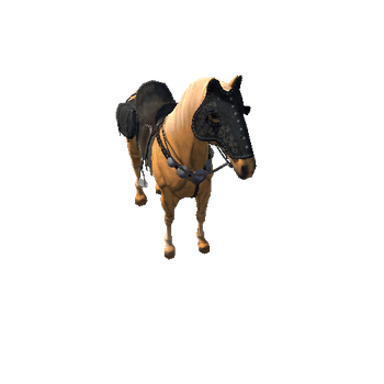 Hero_Horse_LOD_Palomino Prefab